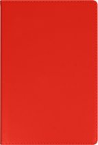 Geschikt voor Huawei MediaPad M5 Lite Flip Cover 360° Roterende Standaard rood