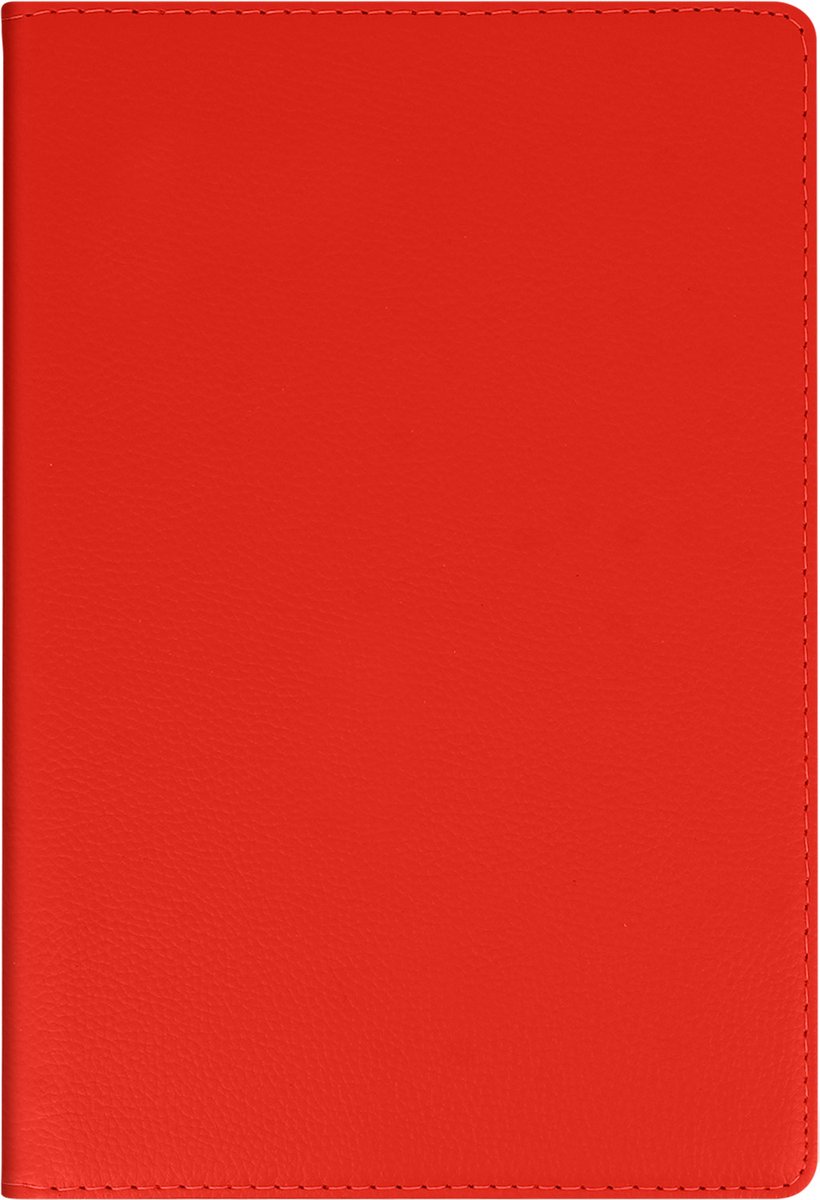 Geschikt voor Huawei MediaPad M5 Lite Flip Cover 360° Roterende Standaard rood