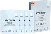 Starskin® Red Carpet Ready Gezichtsmasker - Korean Skincare - Bio Cellulose Sheet Mask - Alle Huidtypen - 3 + 1 GRATIS