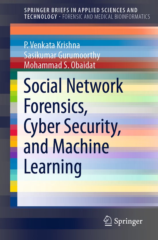 Social Network Forensics Cyber Security and Machine Learning - cover
