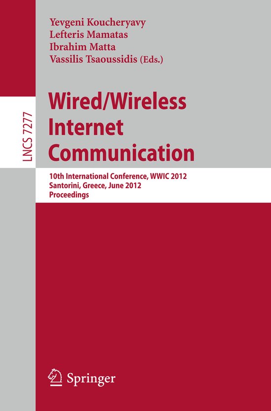 Lecture Notes in Computer Science7277- Wired / Wireless Inte ... - cover