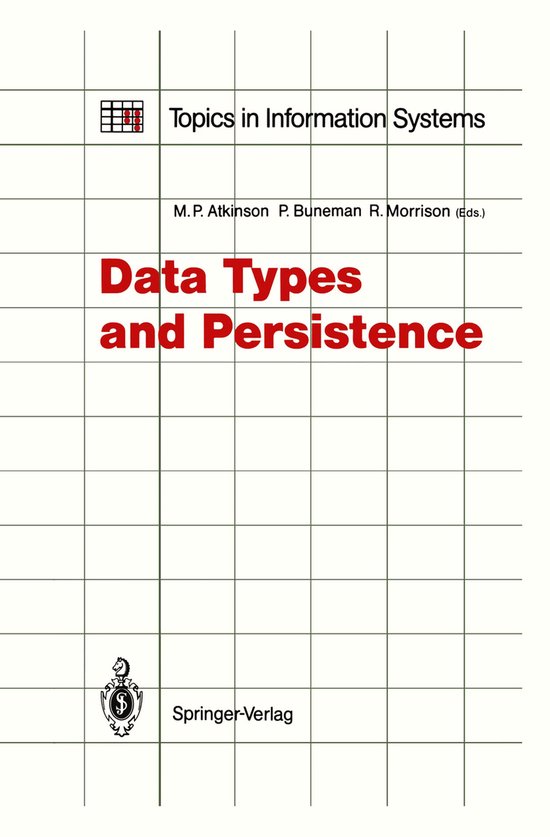 Data Types and Persistence - cover