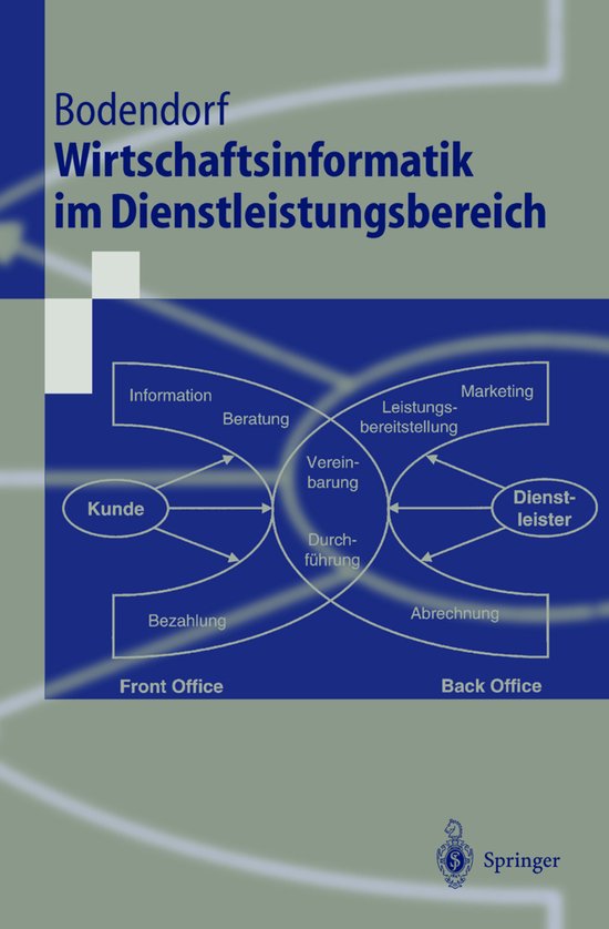 Wirtschaftsinformatik im Dienstleistungsbereich - cover