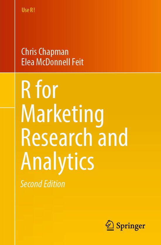 R For Marketing Research and Analytics - cover
