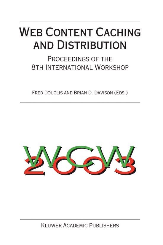 Web Content Caching and Distribution - cover