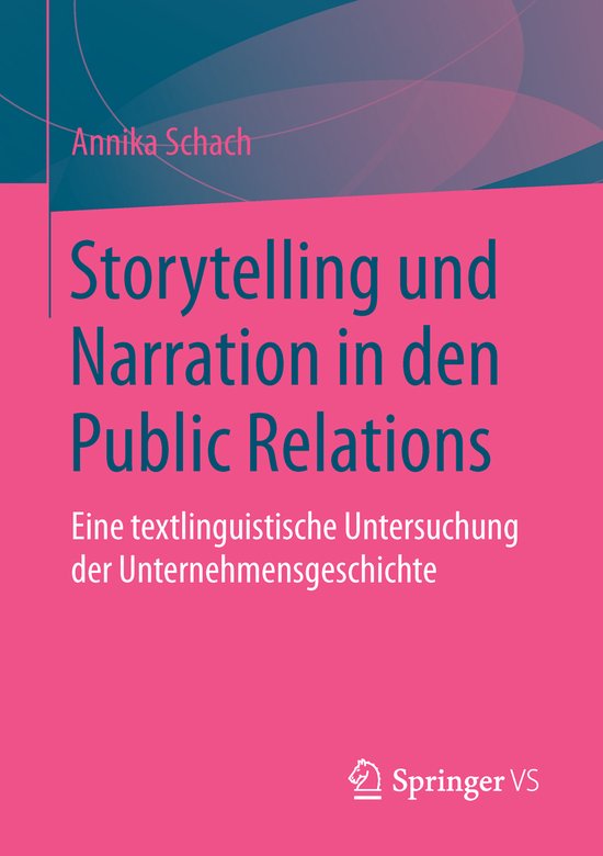 Storytelling und Narration in den Public Relations - cover