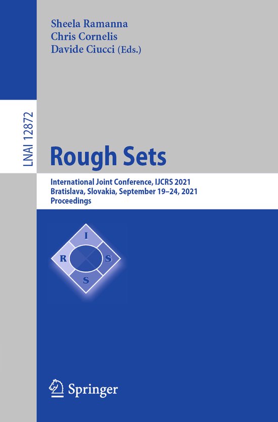 Lecture Notes in Computer Science12872- Rough Sets - cover