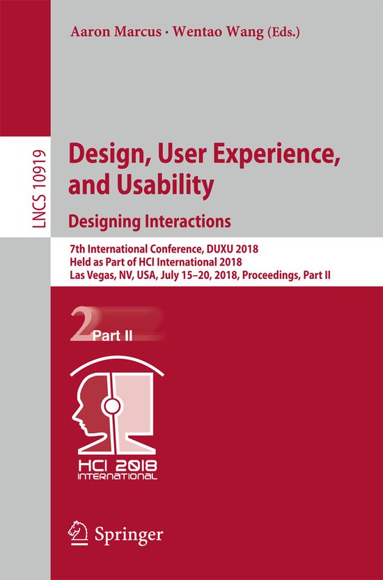 Design User Experience and Usability Designing Interactions - cover