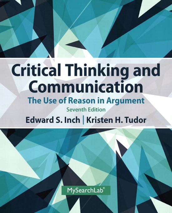 Critical Thinking and Communication - cover