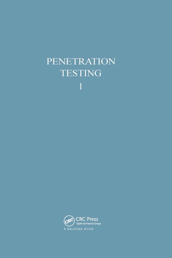Penetration Testing, volume 1 - cover