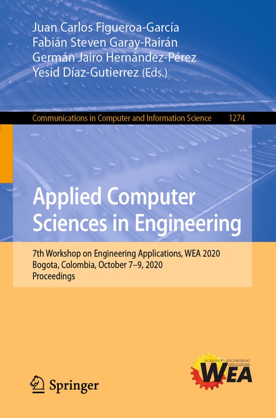 Applied Computer Sciences in Engineering - cover