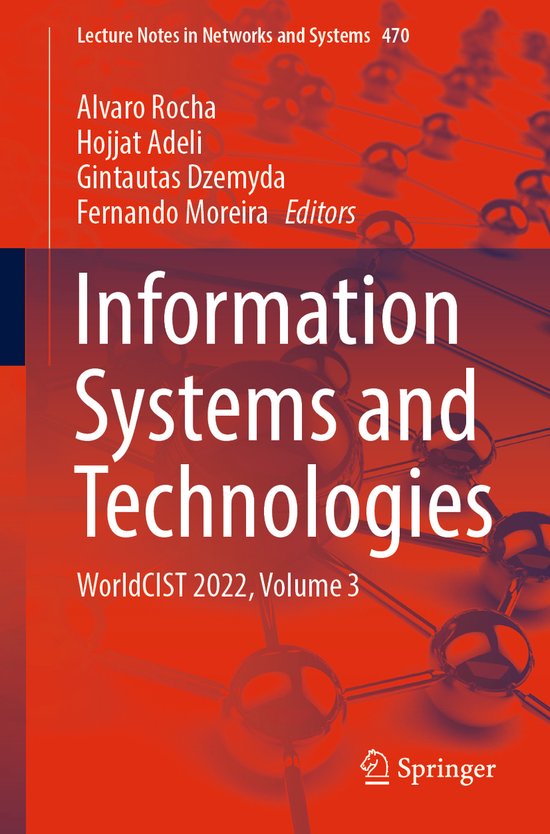 Lecture Notes in Networks and Systems470- Information System ... - cover
