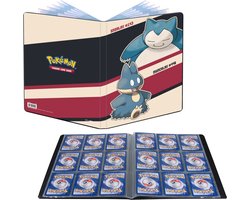Pokemon snorlax and munchlax 9 pocket portfolio