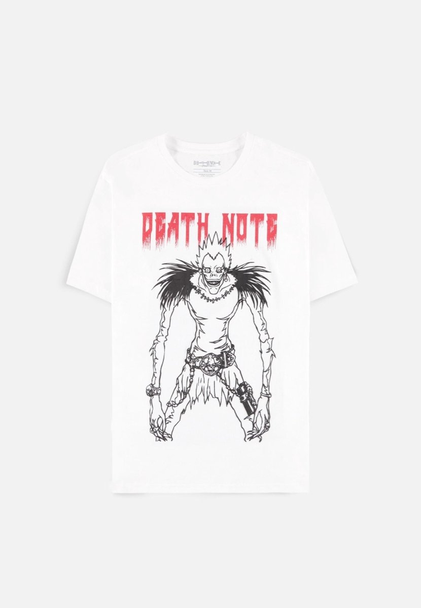 Death Note - The Greatest Writer In The World Heren T-shirt - S - Wit
