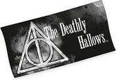 Harry Potter Zwart Strandlaken - "Het teken van de relieken van de dood" - Maat. 70/140 cm - 100% Katoen velours