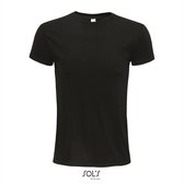 SOL'S - Epic T-shirt - Zwart - 100% Biologisch katoen - XS