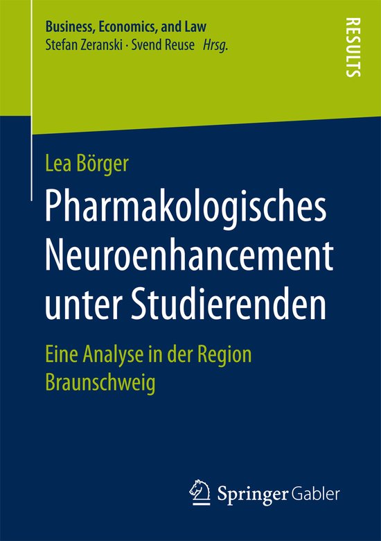 Pharmakologisches Neuroenhancement unter Studierenden - cover