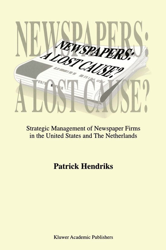 Newspapers: A Lost Cause? - cover