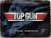 Wandbord Movie Film - Top Gun I Feel The Need The Need For Speed