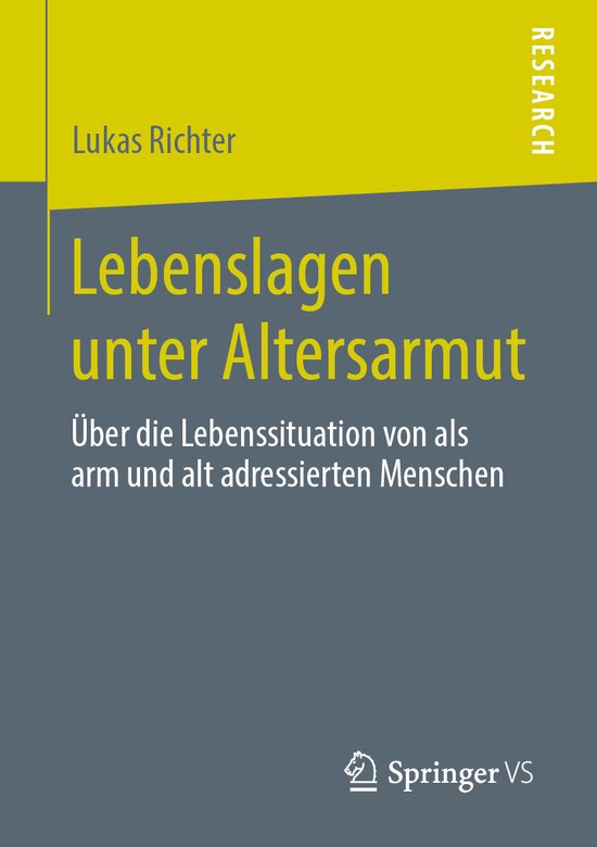 Lebenslagen unter Altersarmut - cover