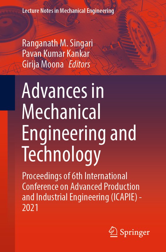 Lecture Notes in Mechanical Engineering- Advances in Mechanical ...