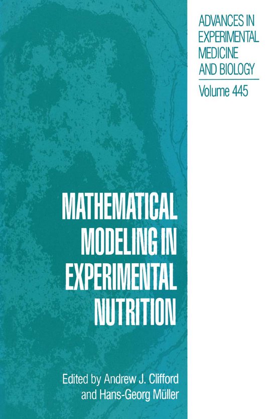Mathematical Modeling in Experimental Nutrition - cover