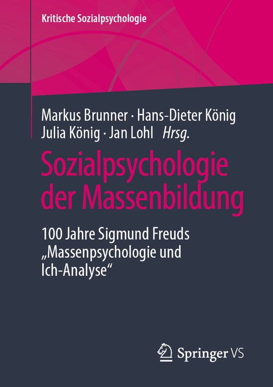 Kritische Sozialpsychologie- Sozialpsychologie der Massenbil ... - cover