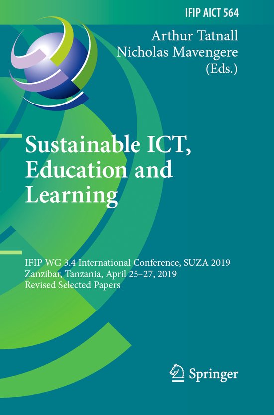 Sustainable ICT Education and Learning - cover