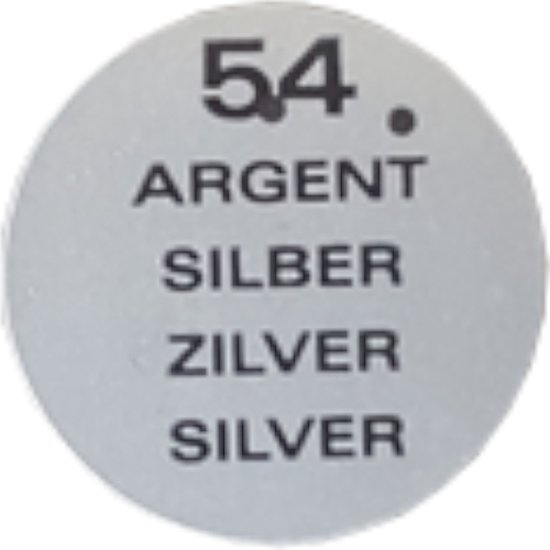 een vuurtje stoken agenda Poging 54 Zilver Metallic Kleurcrème (Schoensmeer) | bol.com