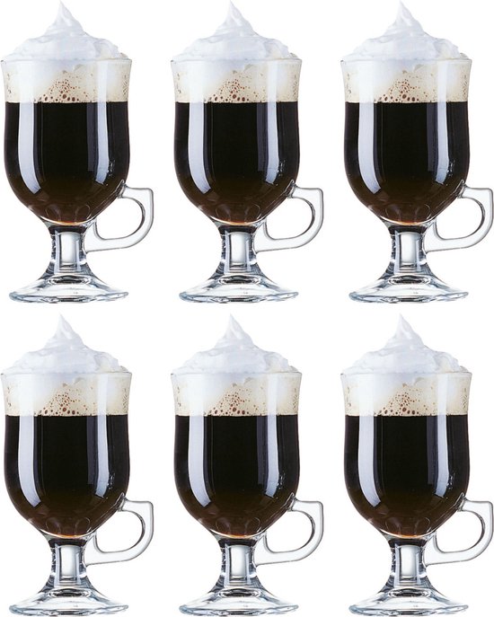 CasaLupo Verres à Coffee Irlandais 240 ml Arcoroc - Lot de 6