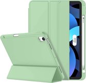 Mobiq - Etui folio flexible iPad Air (2022 / 2020) - vert menthe