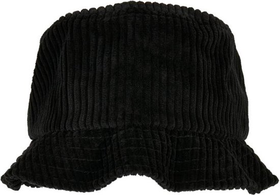 Bucket hat suède zwart met teddy gevoerd | Dames vrouwen mannen jongens unisex | hoed muts
