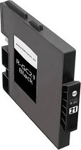 GC-21K Zwart - Huismerk inktcartridge compatible met Ricoh Aficio GX 3000S / Ricoh Aficio GX 3050N / Ricoh Aficio GX 3050SFN / Ricoh Aficio GX 5050N / Ricoh Aficio GX 7000