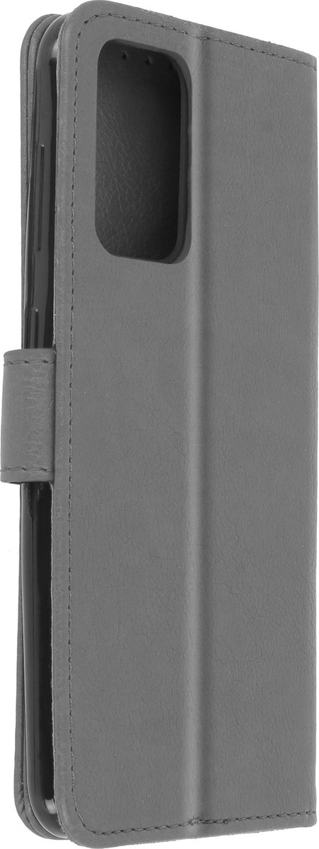 Geschikt voor Samsung Galaxy A52/A52s Bookcover Video Support Functie grijs