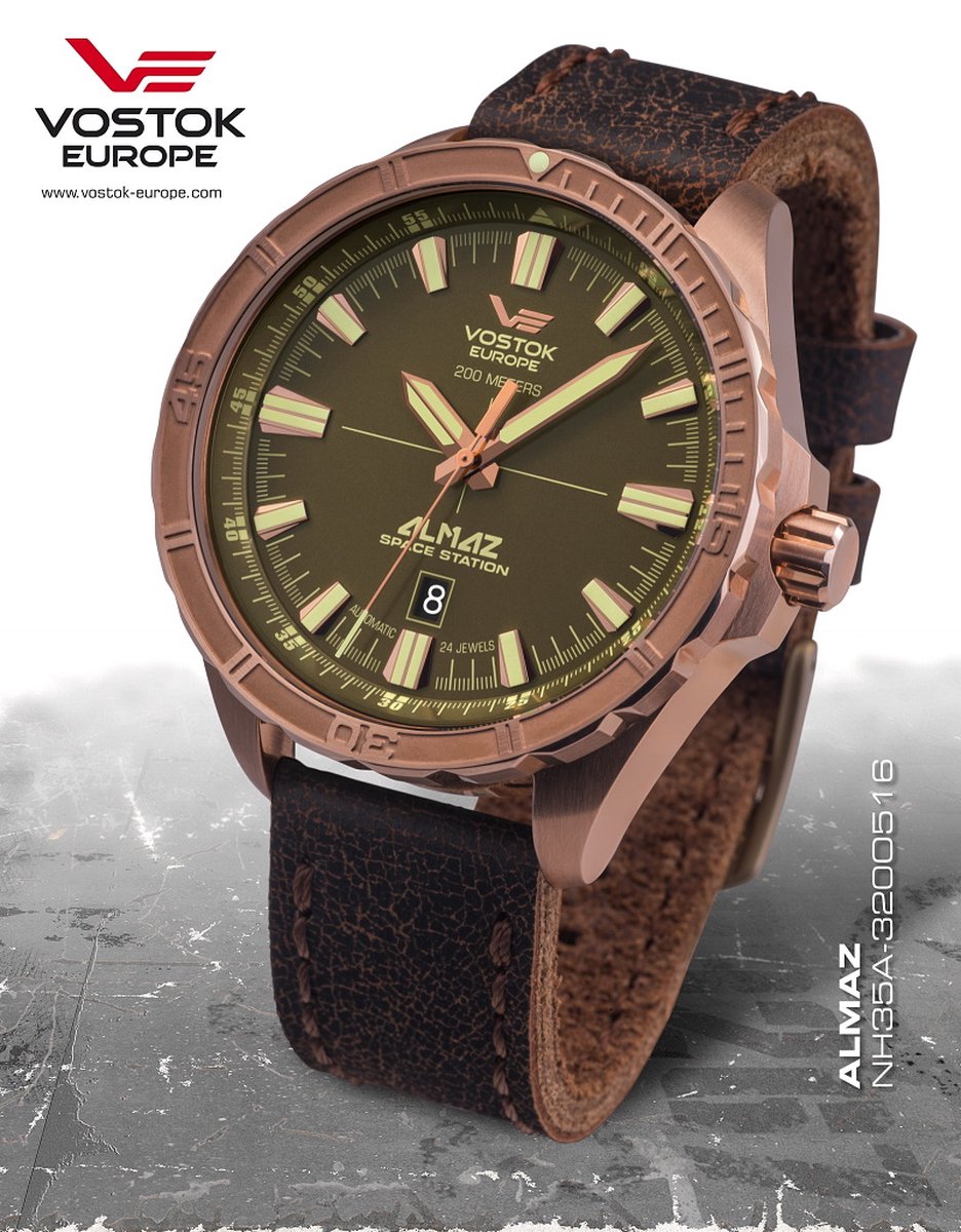 Vostok-Europe Mod. NH35A-320O516 - Horloge