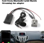 Ford Fiesta 5.0 Bluetooth Carkit Muziek Streaming Aux Adapter Input Kabel 2008 t/m 2010