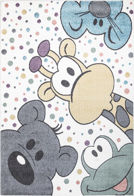 Tapijtenloods Vloerkleed Looney Laagpolig Anime Kids Multi- 120x170 CM