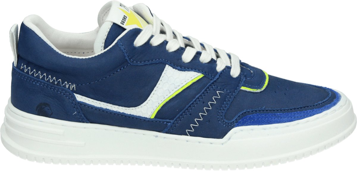 Giga Shoes G4116 - Kinderen Lage schoenenJongens - Kleur: Blauw - Maat: 35