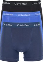 Calvin Klein Boxer - Lot de 3 hommes - Bleu / Noir / Marine - Taille XL