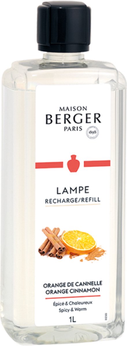 Maison Lampe Berger Orange de Cannelle – Sinaasappel kaneel 1L Navulling Geurbrander