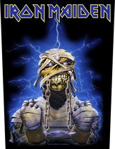 Iron Maiden - Powerslave Eddie Rugpatch - Zwart