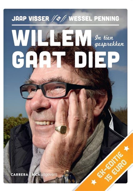 Cover van het boek 'Willem gaat diep' van Jaap Visser