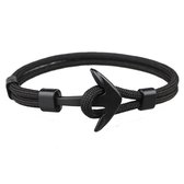 *** Fisherman Anker Armband - Scheepvaart - Stoer Armband - Armband Mannen - Armband Dames - van Heble® ***