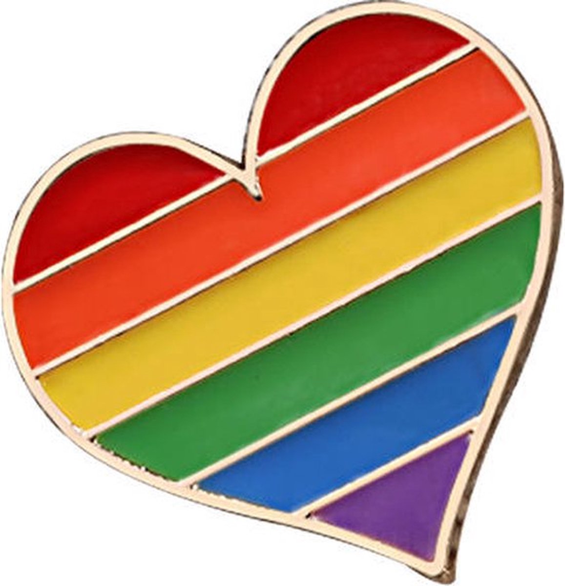 Pride Pin – Pride Vlag – LGTBQ+ - Regenboog Vlag – Regenboog Broche - Gay – Bi – Transgender – Queer –