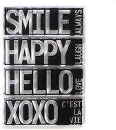 ECD Clear stamps Block words - hello