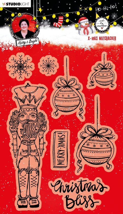 Studio Light Essentials clear stamp Christmas nutcracker n | bol