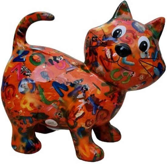 Pomme Pidou Tirelire Chat Kiki Medium 002 (19cm) bol