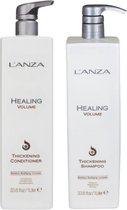 Lanza Healing Volume Thickening - 1000 ml - Shampoo & Lanza Healing Volume Thickening - 1000 ml - Conditioner