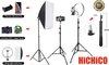 Light Stand Fotografie Draagbare Statief Met 1/4 Schroef Voor Softbox Led Ring Licht Telefoon Camera Laser Niveau Projector HiCHiCO®