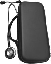 Hardcase opberghoes - Zwart - geschikt voor o.a. Littmann Stethoscoop hoes / case / etui
